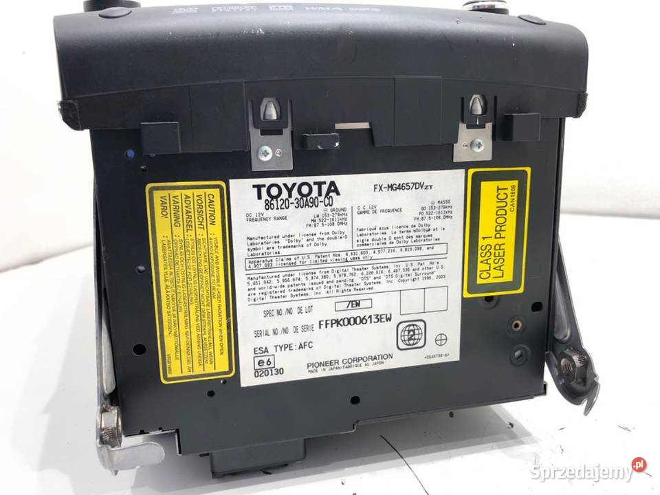 RADIO NAWIGACJA LEXUS GS 8611130550 0512 osobowe