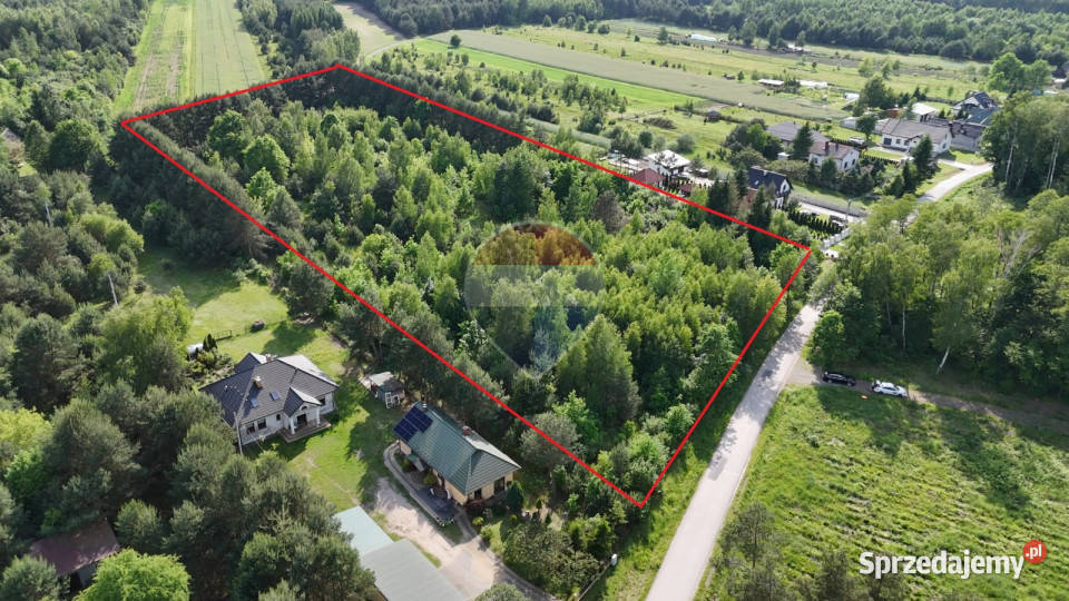 Działka budowlana ok1400 m2 Wałsnów gm Orońsko