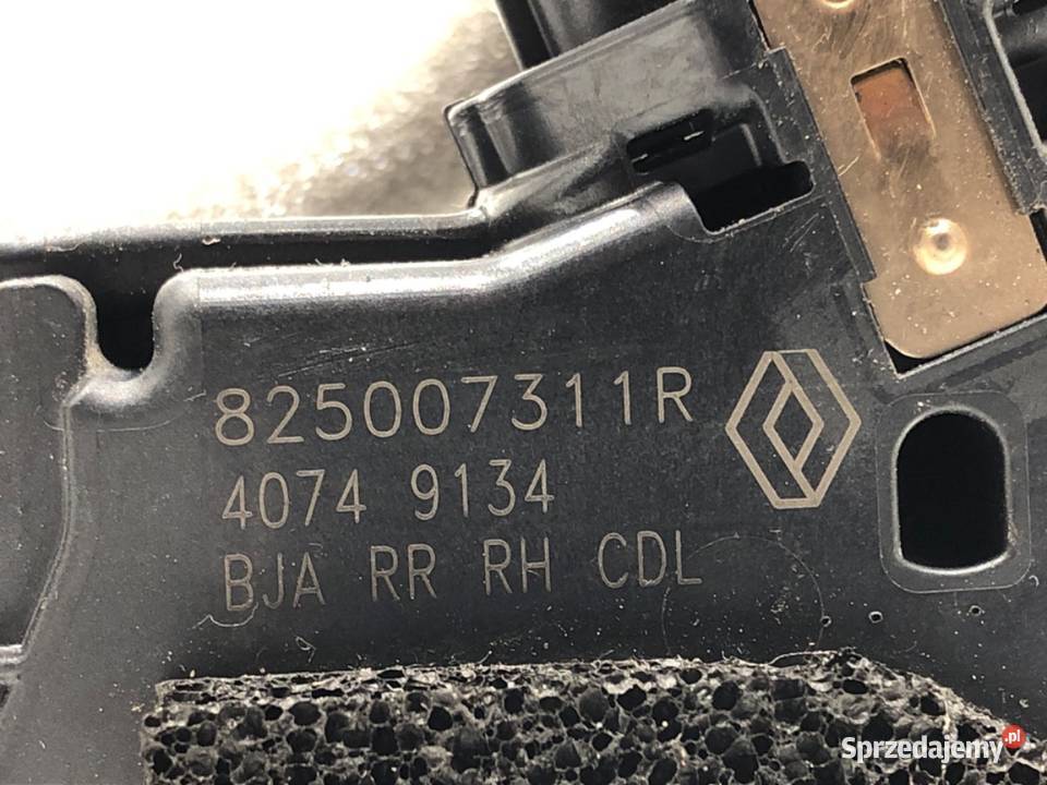 ZAMEK DRZWI PRAWY TYŁ RENAULT CLIO V Hatchback