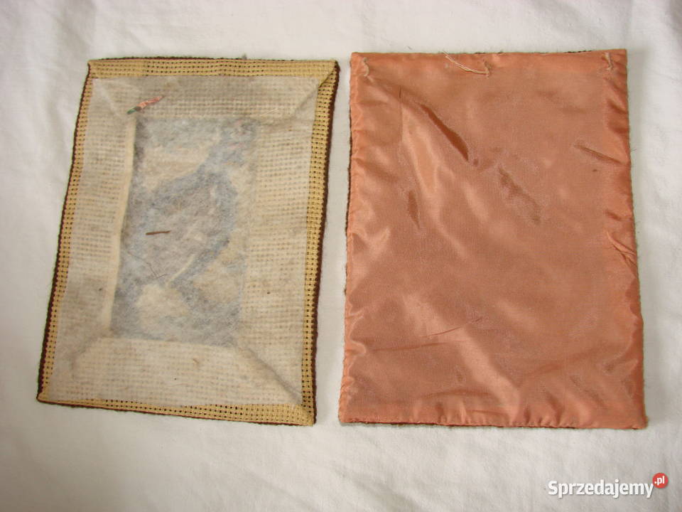 makatka haftowana krzyżykiem Pruszcz Gdański