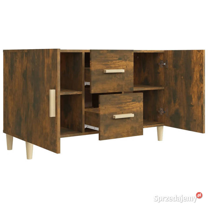 Szafka przydymiony dąb 100x36x60 materiał Warszawa