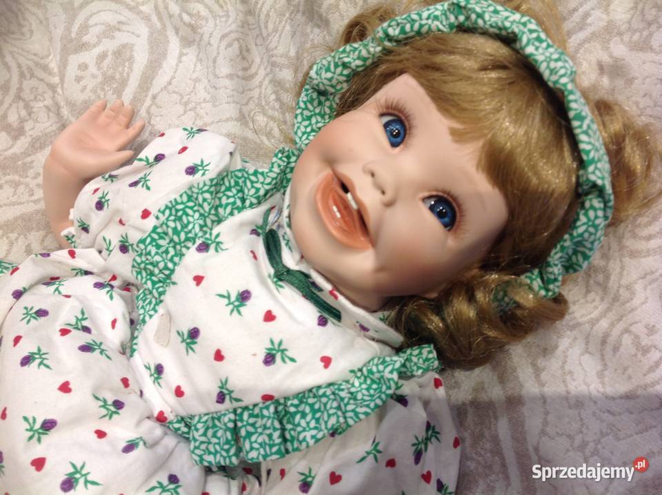Stara Lalka Porcelanowa SHANNON Sygnowana Nowa Sól sprzedam
