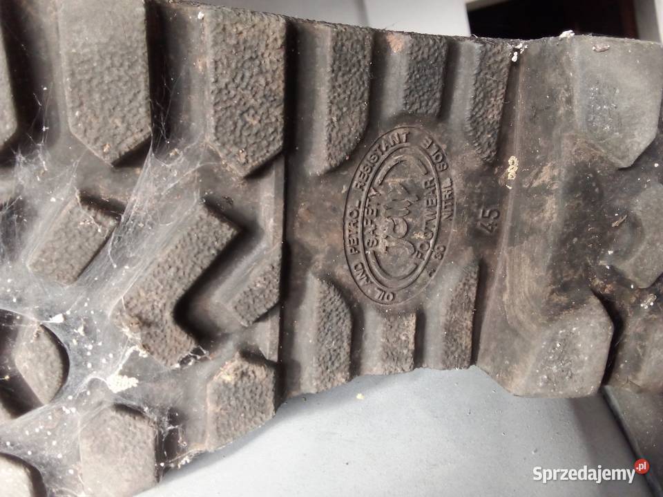 Strażackie buty USA duże 45 było wleczone podkarpackie Jarosław