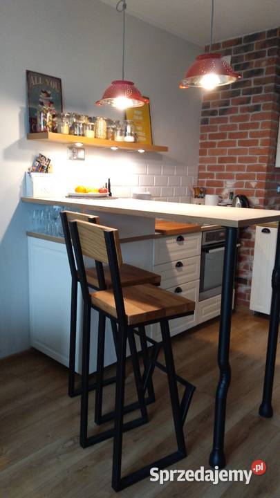 Hoker loftowy krzesło barowe 35cm Nowy Sącz