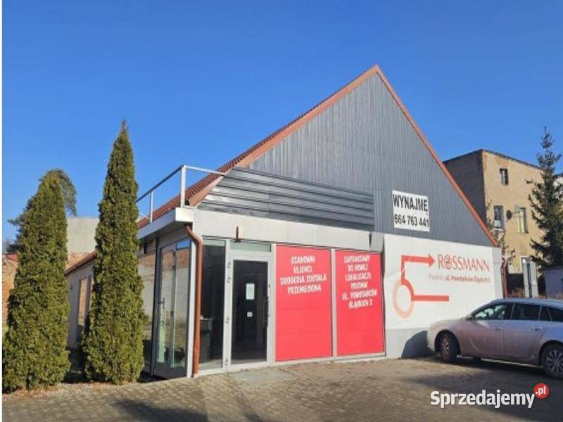 Pawilon handlowo usługowy w systemie kontenerowym- 218,54 m²