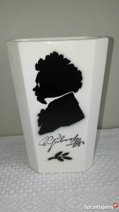 śliczny wazonik Wiedeń 1928 porcela Keramos inny kolor Gdańsk