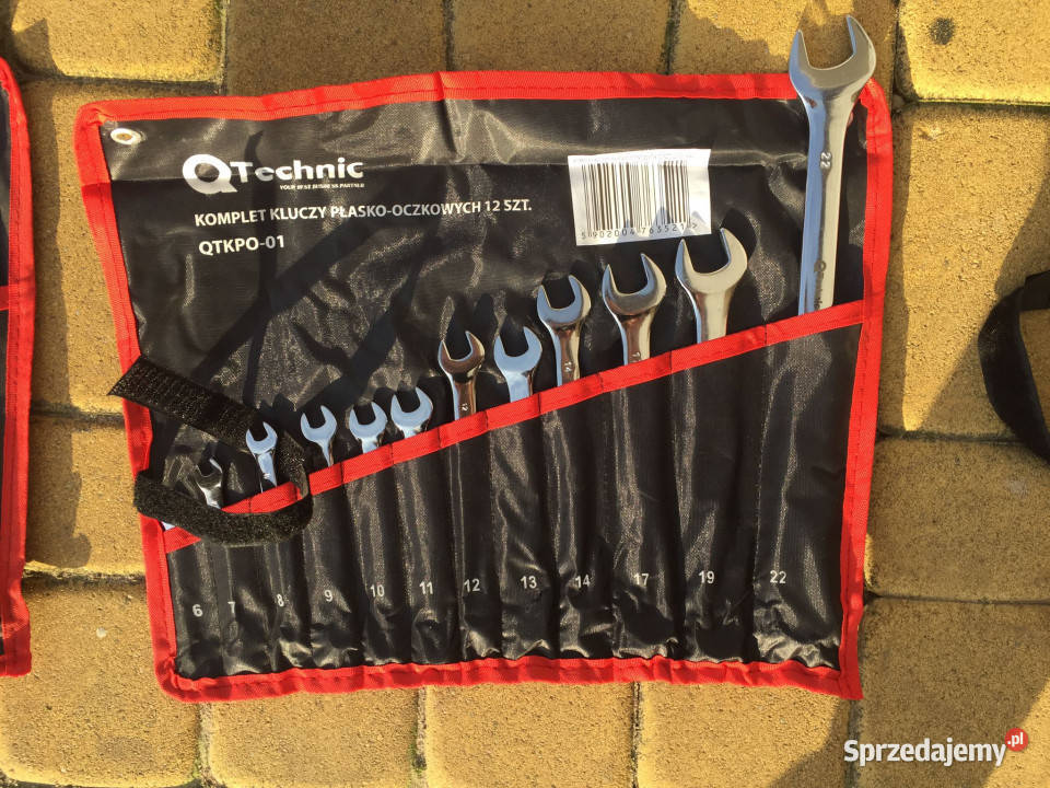 Klucze płasko oczkowe 10 kompletów 622 NOWE pełny VAT kujawsko-pomorskie Ruda