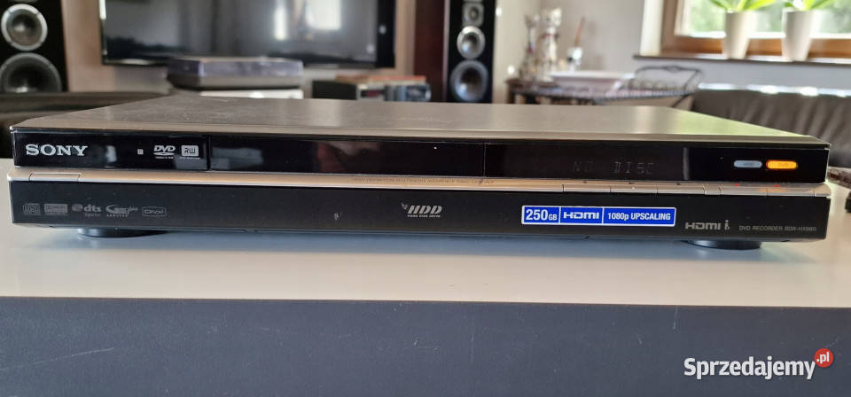 SONY CD RDR hx 980 Nagrywarka DVD HDD odtwarzacz