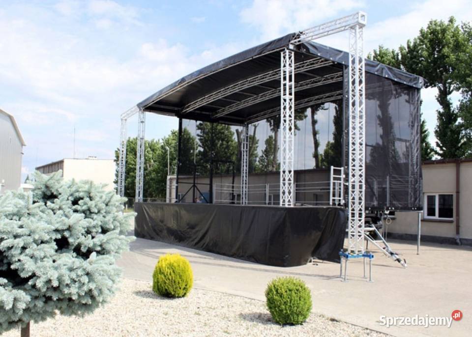 Siatka osłonowa do sceny rusztowania podlaskie Białystok