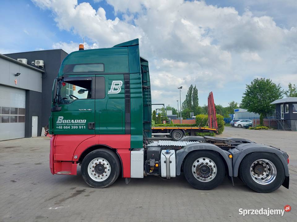 Man TGX 26480 euro 5 manual 6x2 zarej jako manualna Pruszcz Gdański