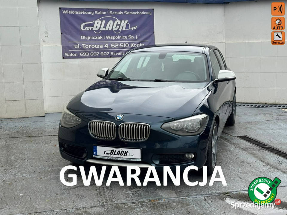 BMW 118 Pisemna Gwarancja 12 miesięcy F20F21 BMW wielkopolskie Konin sprzedam