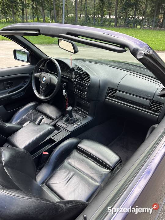 BMW E36 28 Cabrio Technoviolett mpakiet vin Zagórze