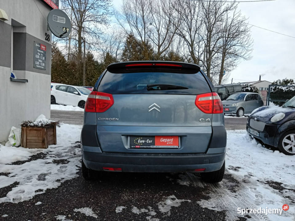 Citroen C4 Picasso I 20062013 1568cm3 lubelskie Janów Lubelski
