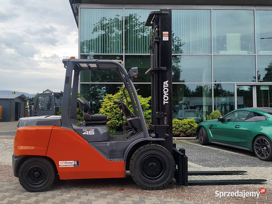 Wózek widłowy Toyota 408FD45N 5 ton duplex 5 m