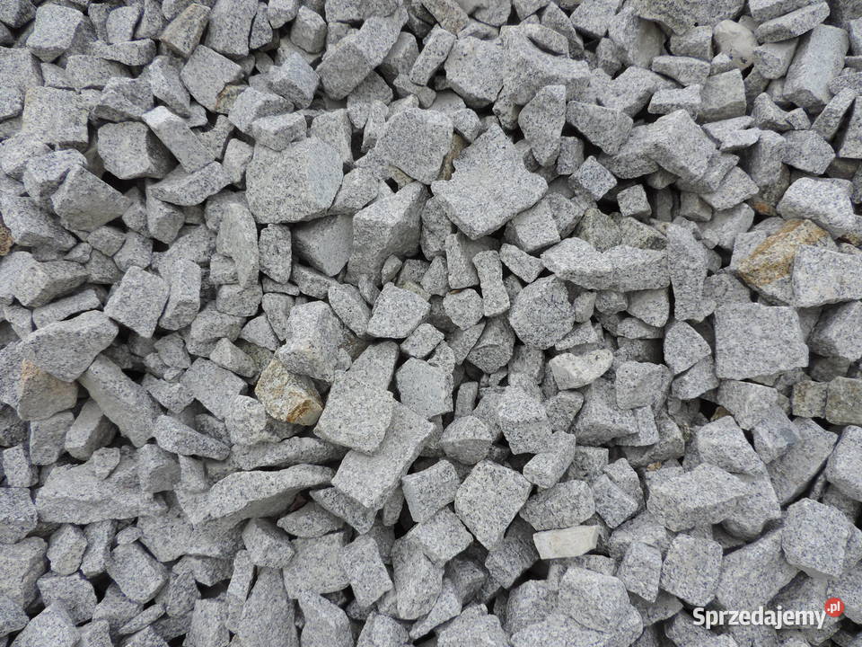 Kamień do gabionów granit szary łupek granitowy Oświęcim