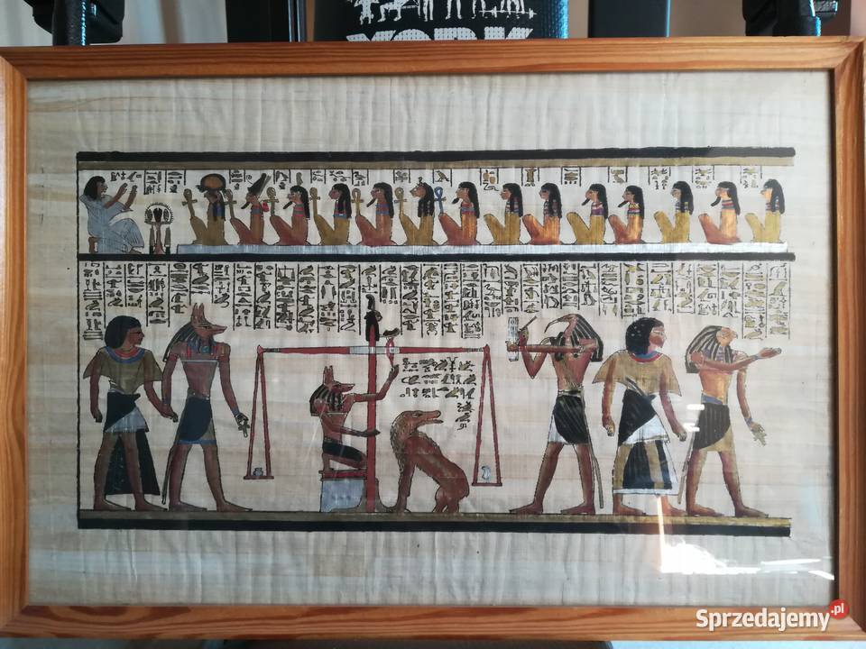 Obrazy Oprawione papirusy Stargard