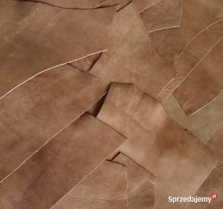 Skóra 340 g Licowa Włoska średnie i małe kawałki Gdańsk