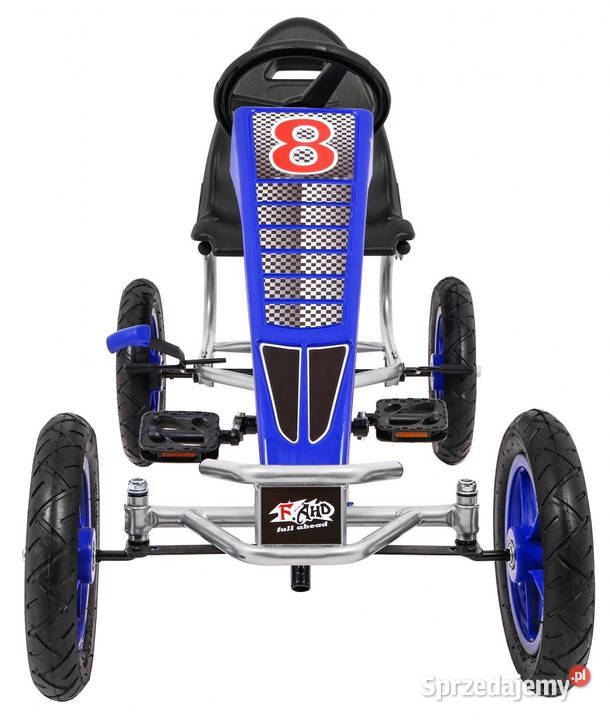 Gokart Full Ahead niebieski pompowane koła 32 Warszawa