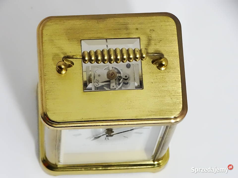 Zegar kominkowy kareciak Aug Schatz Shne Made in Biłgoraj