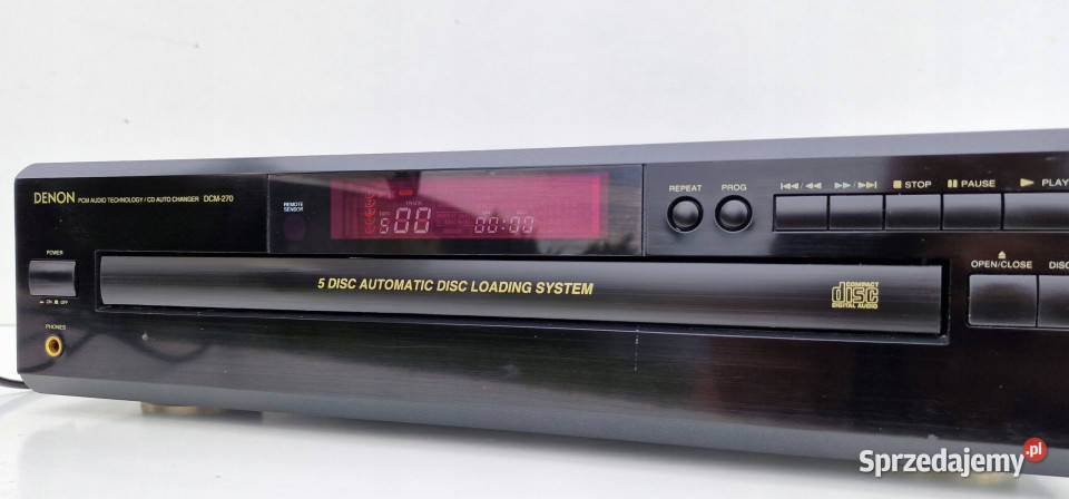 Denon DCM 270 DCM270 CD zmieniarka Odtwarzacze CD i MD wielkopolskie Międzychód