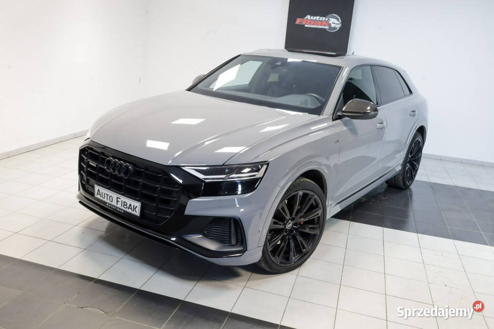 Audi Q8 50TDIQuattroPneumatykaSlinePakiet karbon immobilizer Q8 Konstantynów Łódzki