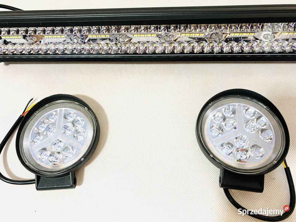 Lampy robocze Led 2 x 180W i 2 x 120W NOWE 1224V Pomiechówek