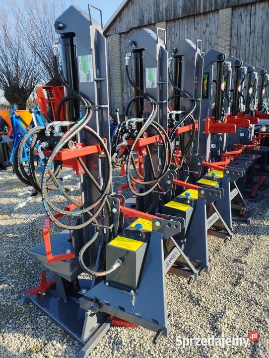 Łuparka hydrauliczna na wałek wom do ciagnika Folusz