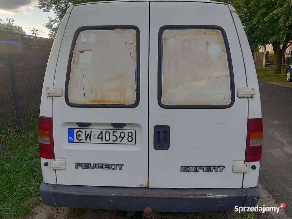 Peugeot Expert 19 D ocynk blaszak z przegrodą 740kg Włocławek