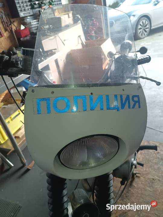 Owiewka przednia z kokpitem na zegary MZ ETZ 125 łódzkie sprzedam