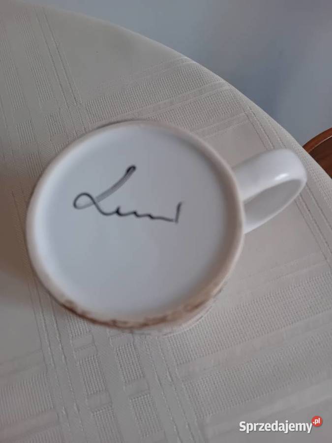 kubeczek porcelanowy ręcznie malowany Kubki Warszawa