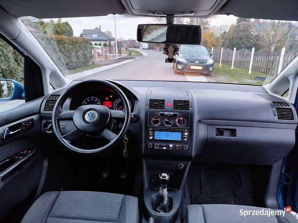 Volkswagen Touran 16 benzyna 2003 zadbany elektryczne szyby