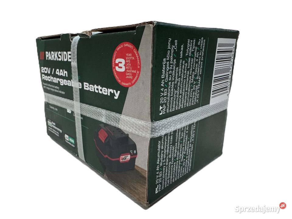 Akumulator LiIon Parkside 20 V 4 Ah PAP 20 B3 Elbląg
