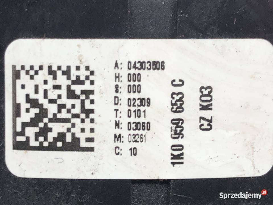 TAŚMA AIRBAG SKODA OCTAVIA II 1K0959653C 0413 podkarpackie