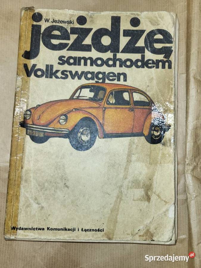 VW Garbus Książka Jeżdżę samochodem Volkswagen Piaseczno
