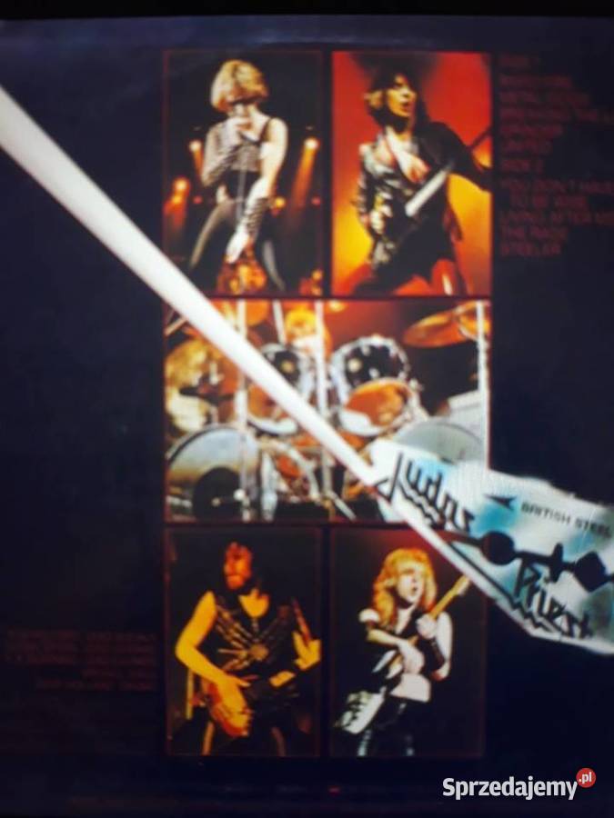 Archiwum heavy rocka JUDAS PRIEST British Steel Rzeszów