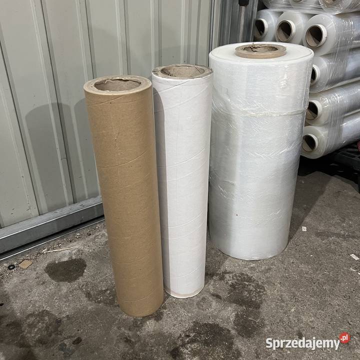 Gilzy rolki tuleje papierowe kartonowe folii Pozostałe Bukowina Sycowska sprzedam