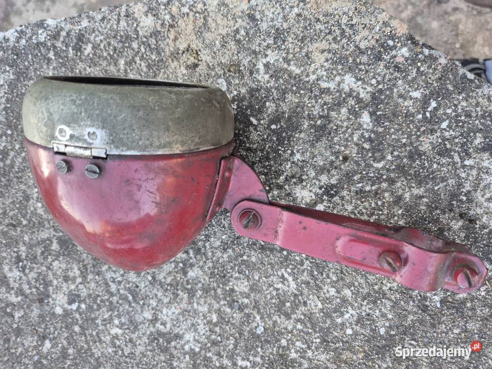 Lampa zabytkowa motorowerowa rowerowa Gulcz