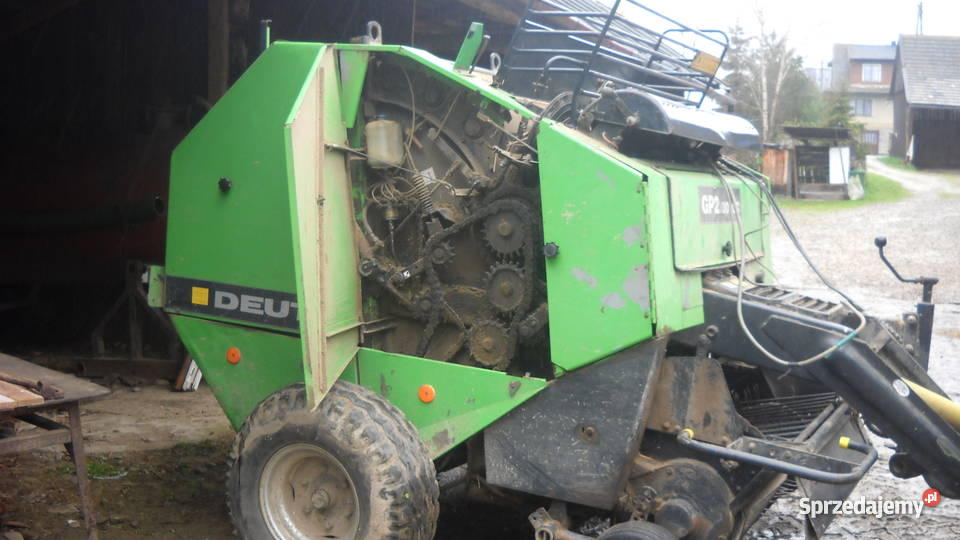 Prasa rolująca DeutzFahr małopolskie Gronków sprzedam
