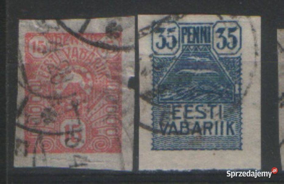 Zn Estonia Mi 9 10 B kas 1919 śląskie sprzedam
