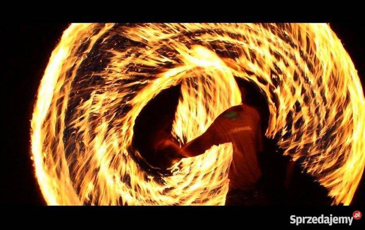 Karmazyn Fireshow taniec z ogniem lubuskie Zielona Góra