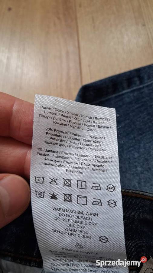 Szorty jeansowe męskie Only Sons rozmiar 30 wielkopolskie Leszno sprzedam
