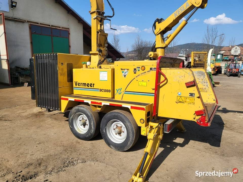 Rębak Vermeer BC 2000 XL małopolskie Jordanów