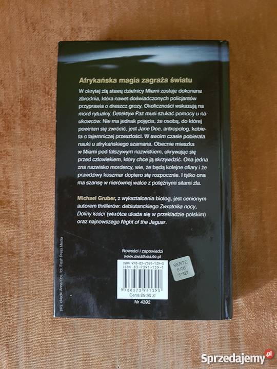 Sprzedam książkę Michaela Grubera ptZwrotnik Proza i poezja Warszawa sprzedam