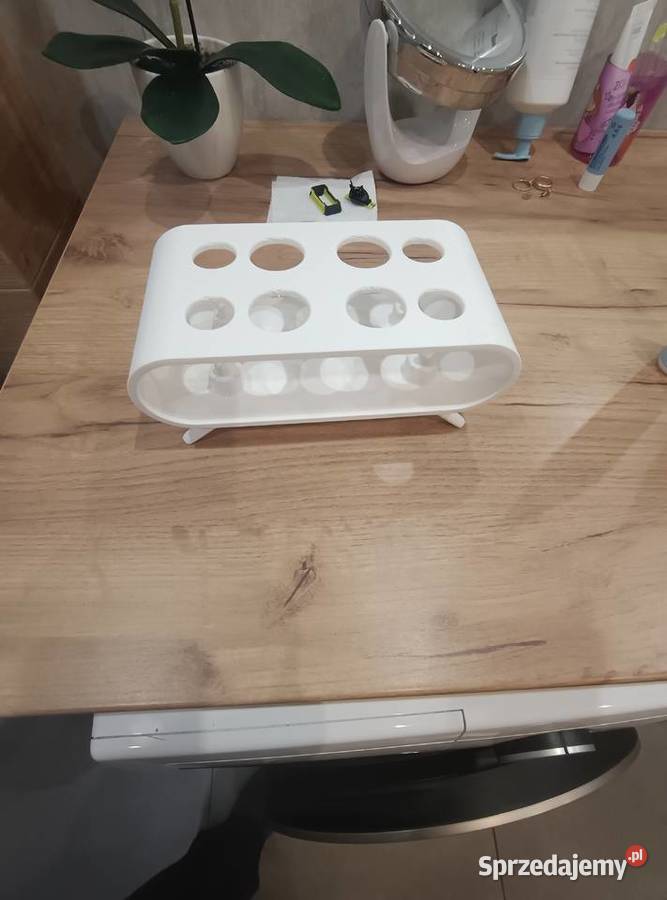 Duży stojak podstawka na 4 szczoteczki oral b io sprzedam