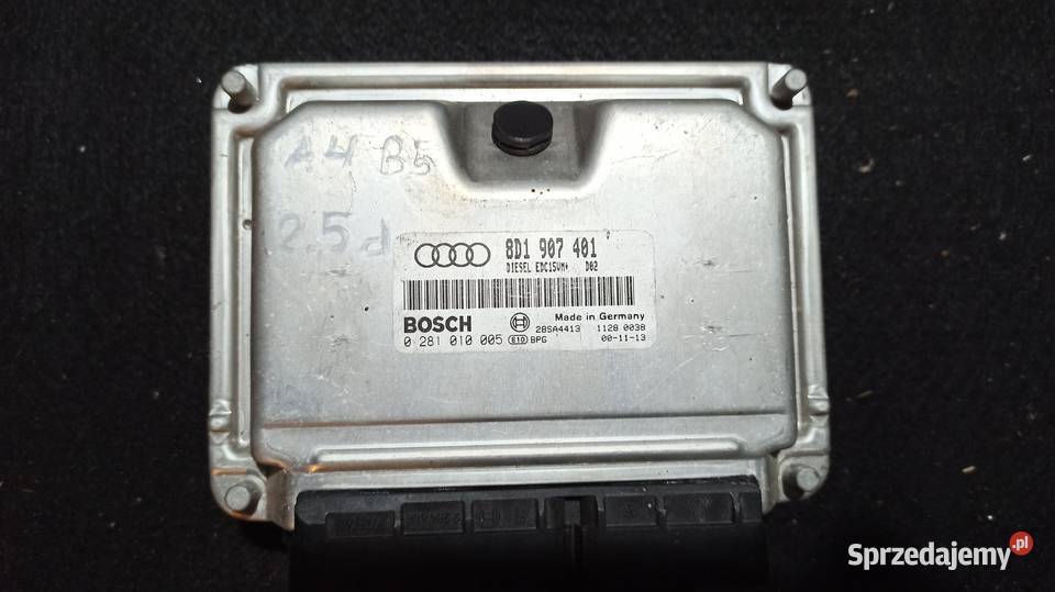 Komputer sterownik silnika Audi A4 B5 25 TDI Dębica