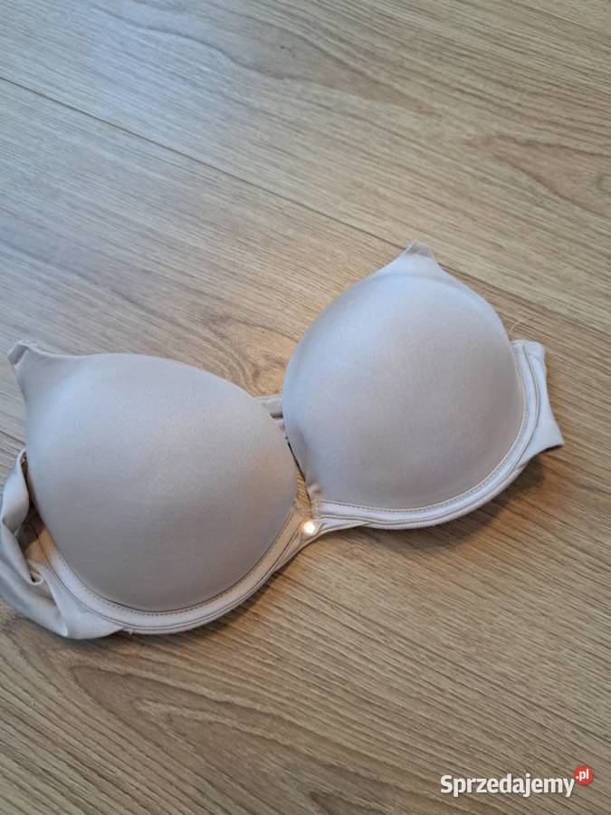 Beżowy biustonosz Ensored rozmiar 75B Inna marka Trąbki Wielkie