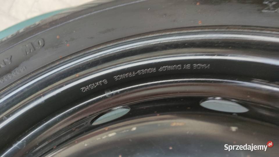 Felga Stalowa 6Jx15H2 Et43 15 z koła zapasowego Samochodowe Motoryzacja Stasin