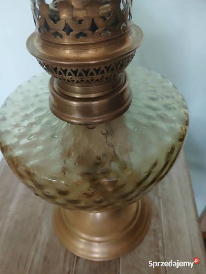 Stara lampa naftowa Kraków