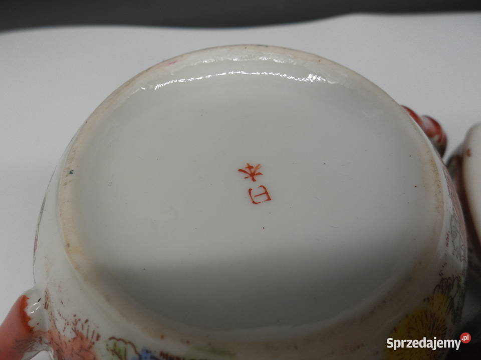 Stary Japoński Komplet Porcelanowy Cukiernica i Porcelana i szkło Raszków sprzedam