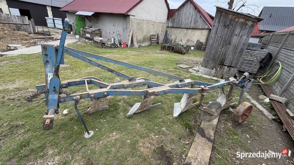 Pług 4 Skibowy Rabewerk świętokrzyskie Piotrów-Gułaczów sprzedam